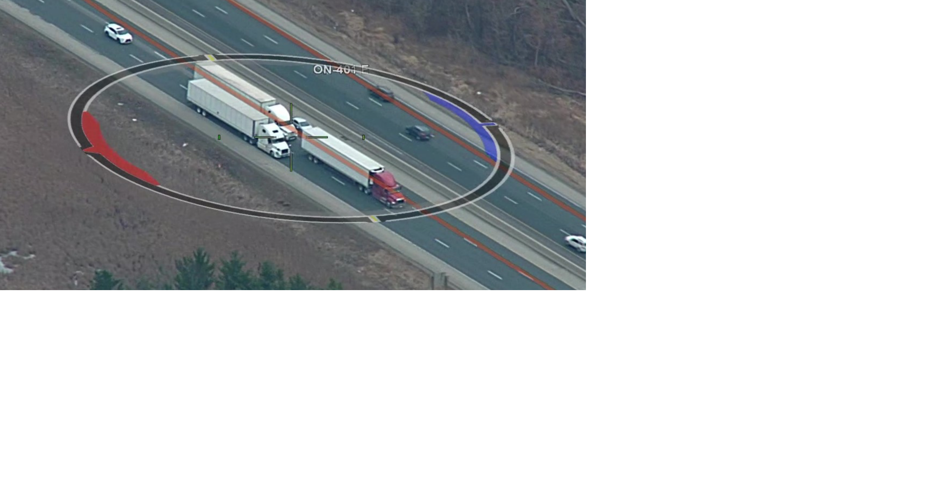 Brampton trucker charged with stunt driving on Highway 401