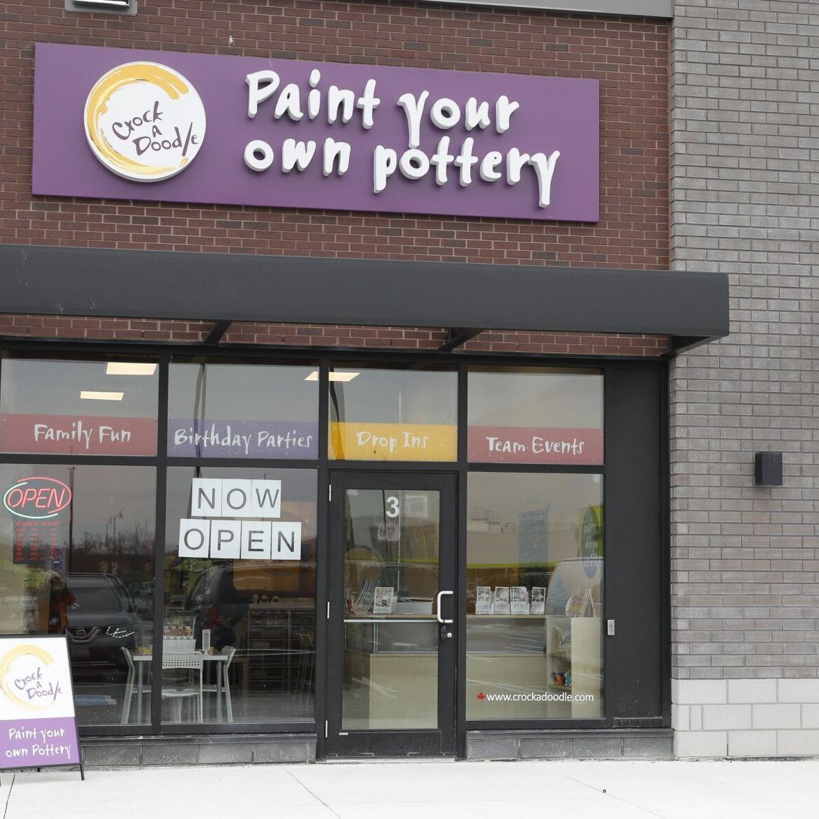 Paint Your Own Pottery At Crock A Doodle Studios