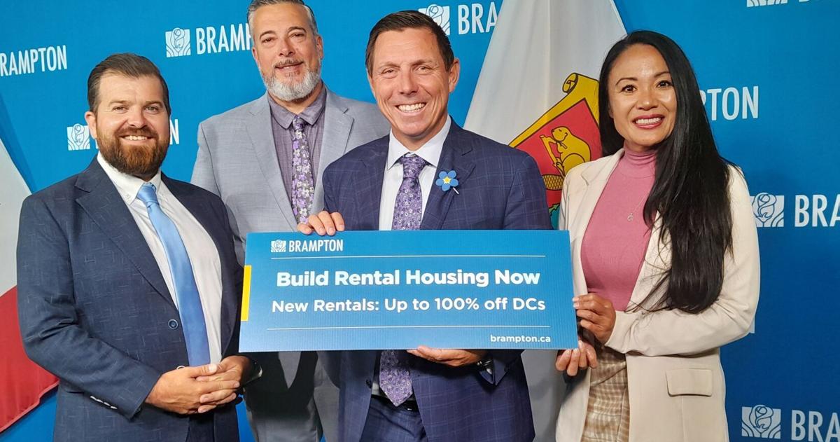 Brampton slashes development charges up to 100% to spur rental construction amid 1% vacancy crisis