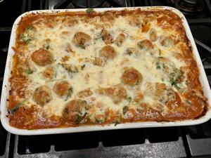 RENATA'S TABLE: Dig in to this easy meatball pasta bake