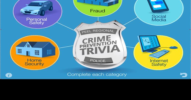 Police trivia game and app aid crime prevention