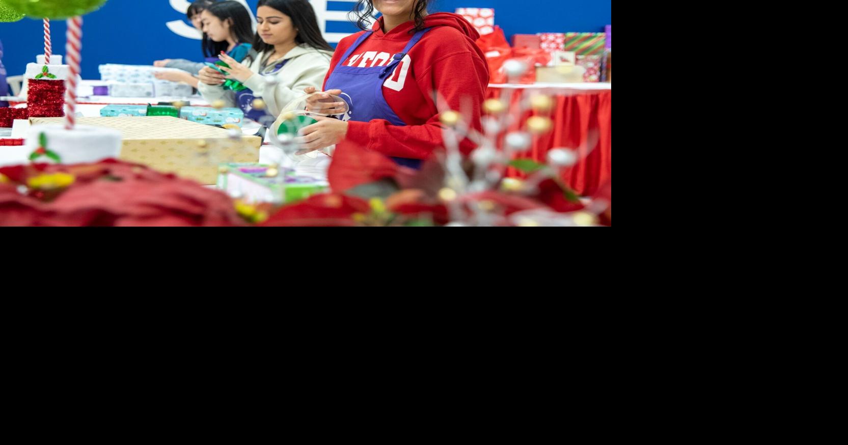 Gift wrapping will be available at Shoppers World in Brampton