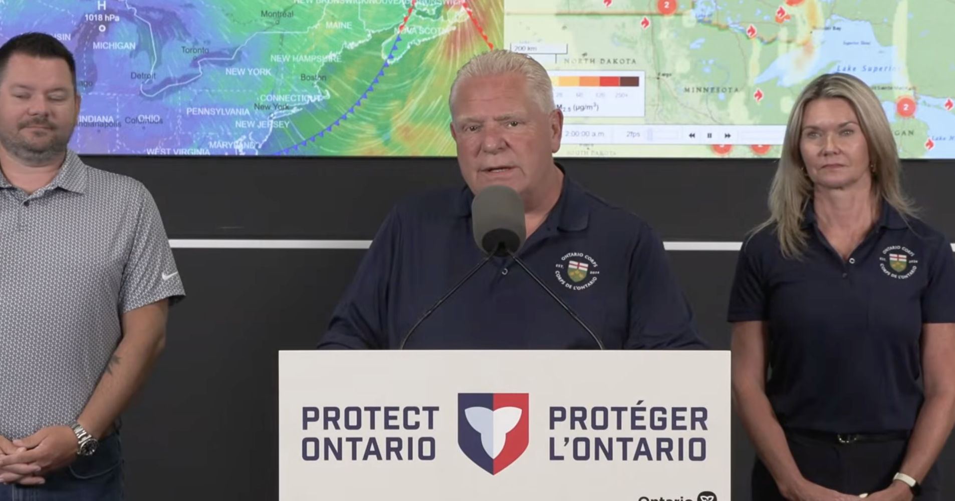 Doug Ford slams Trump wildfire tariff threat as rubbish