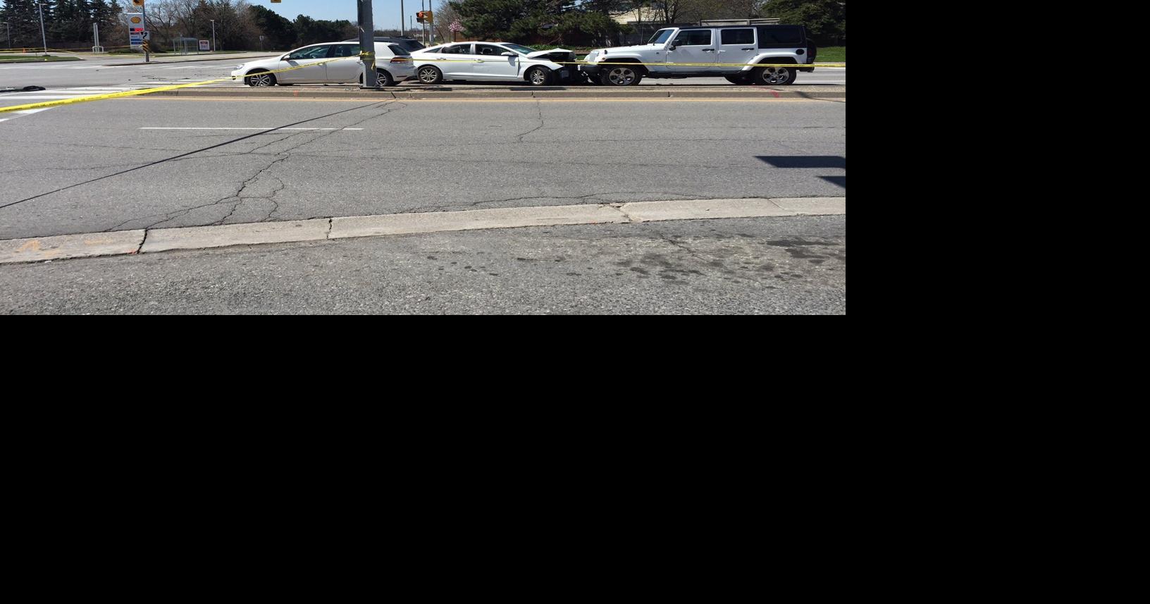 AREA CLOSED: Five-vehicle crash closes busy Brampton intersection