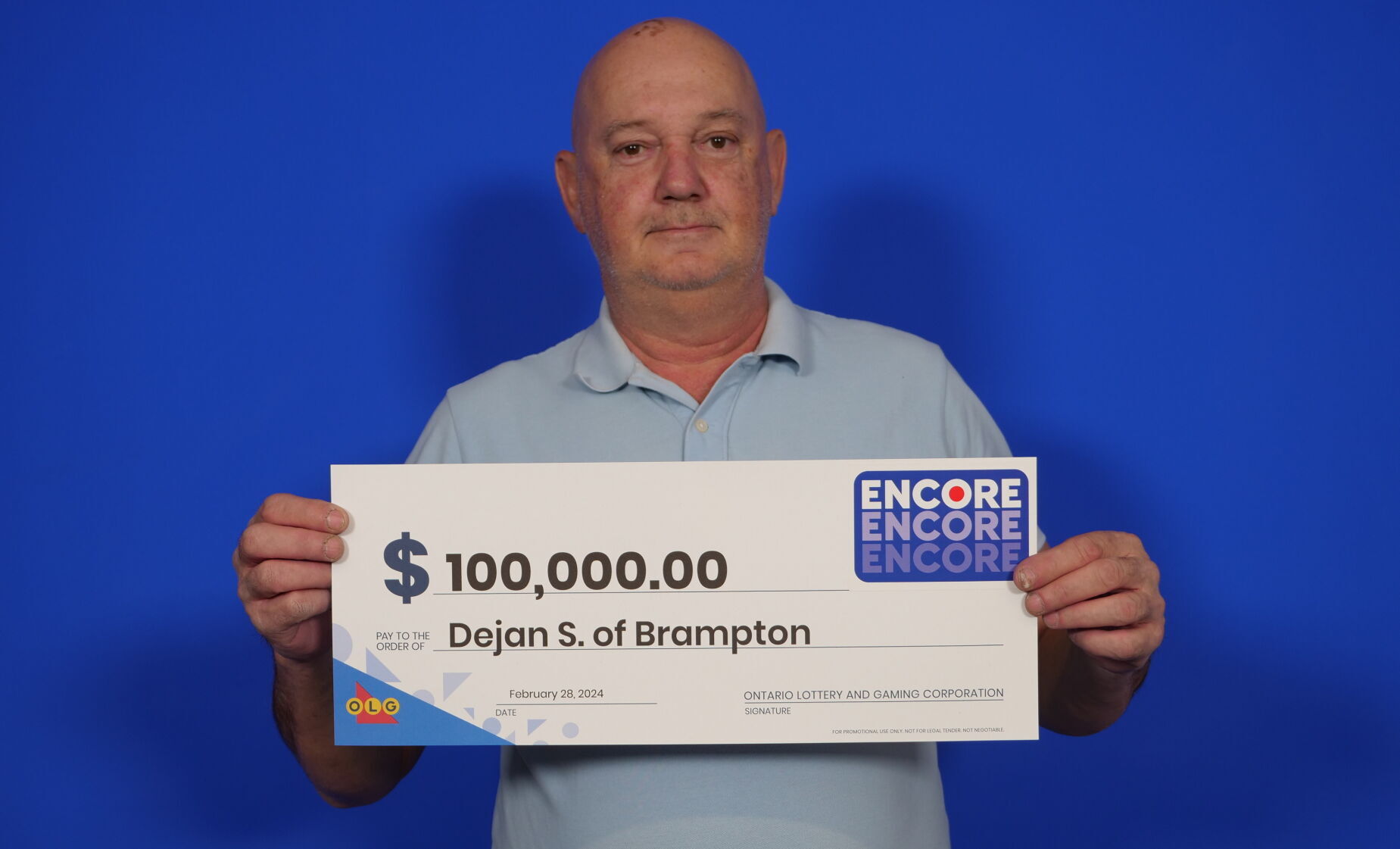 Major win Brampton man celebrating huge Lotto 6 49 prize