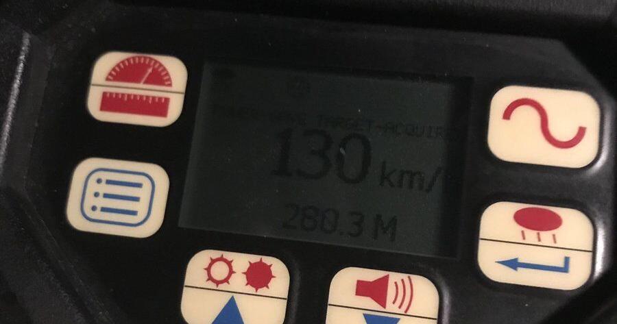 Second driver caught on Hwy. 50 going almost double speed limit