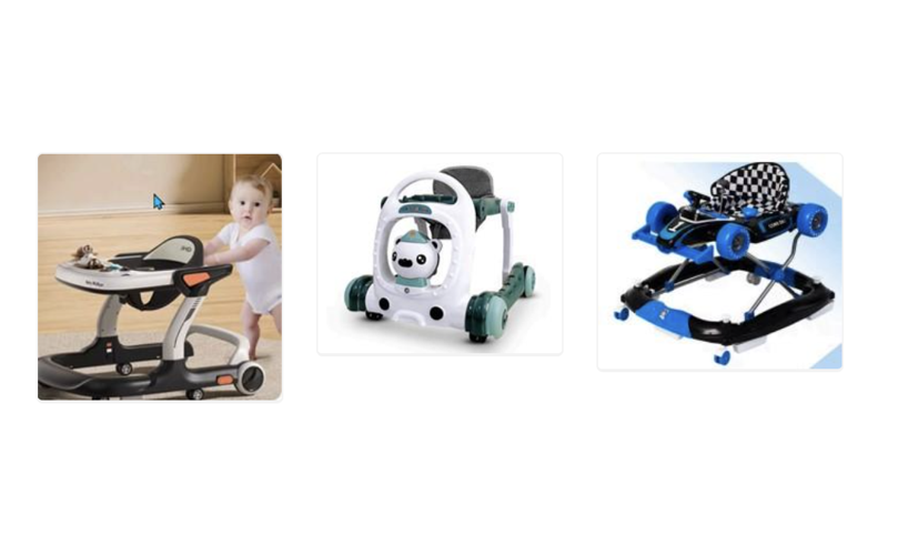 Banned baby walkers sold through popular online retailer