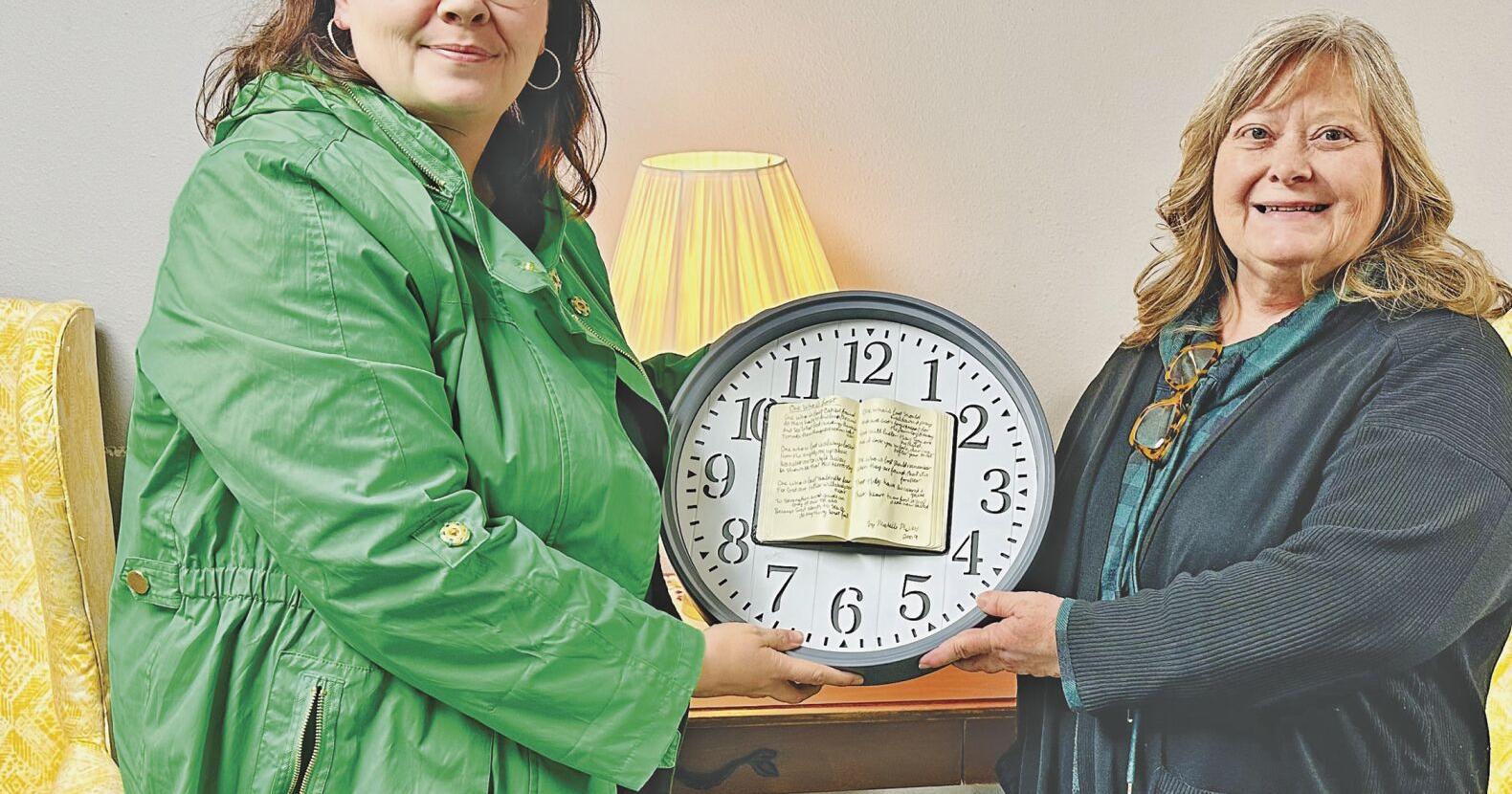 Abuse survivor gifts Harbor House original art and poetry - Vimarsana News