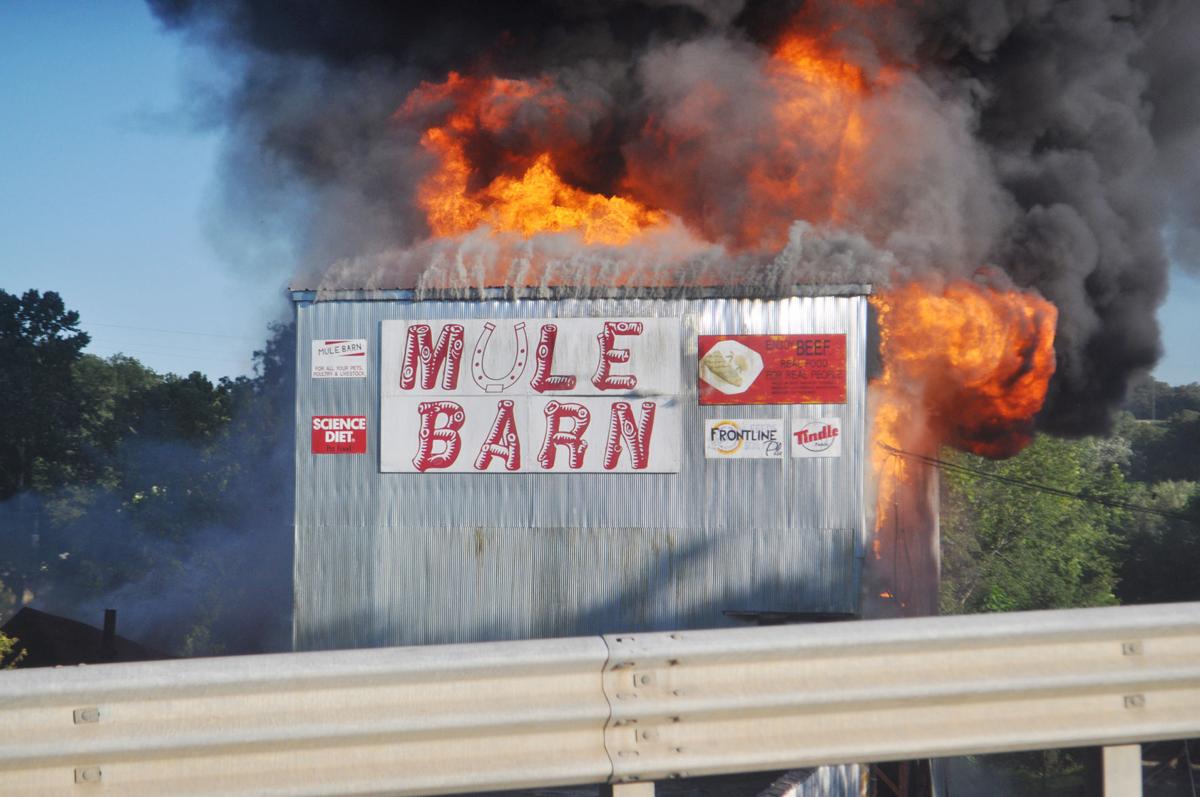 Fire Destroys Mule Barn In Hollister News Free