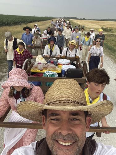 Mormon teens re-enact pioneer trek of their ancesters – Daily Bulletin