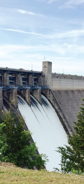 Table Rock Dam S Gates Open As Turbines Inspected News Table Rock Dam S Gates Open As Turbines