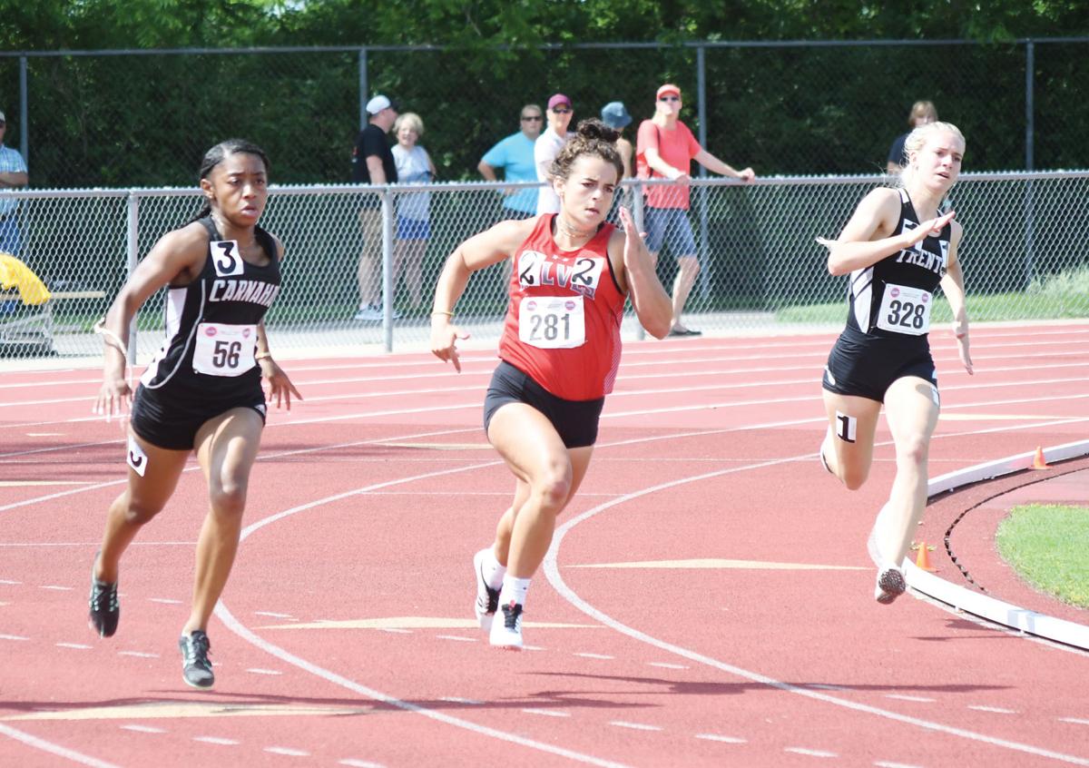 Strailey goes out in style at state Reeds Spring senior takes three