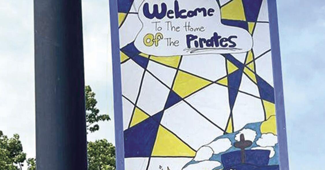 Crane displays elementary student art on banners - Vimarsana News