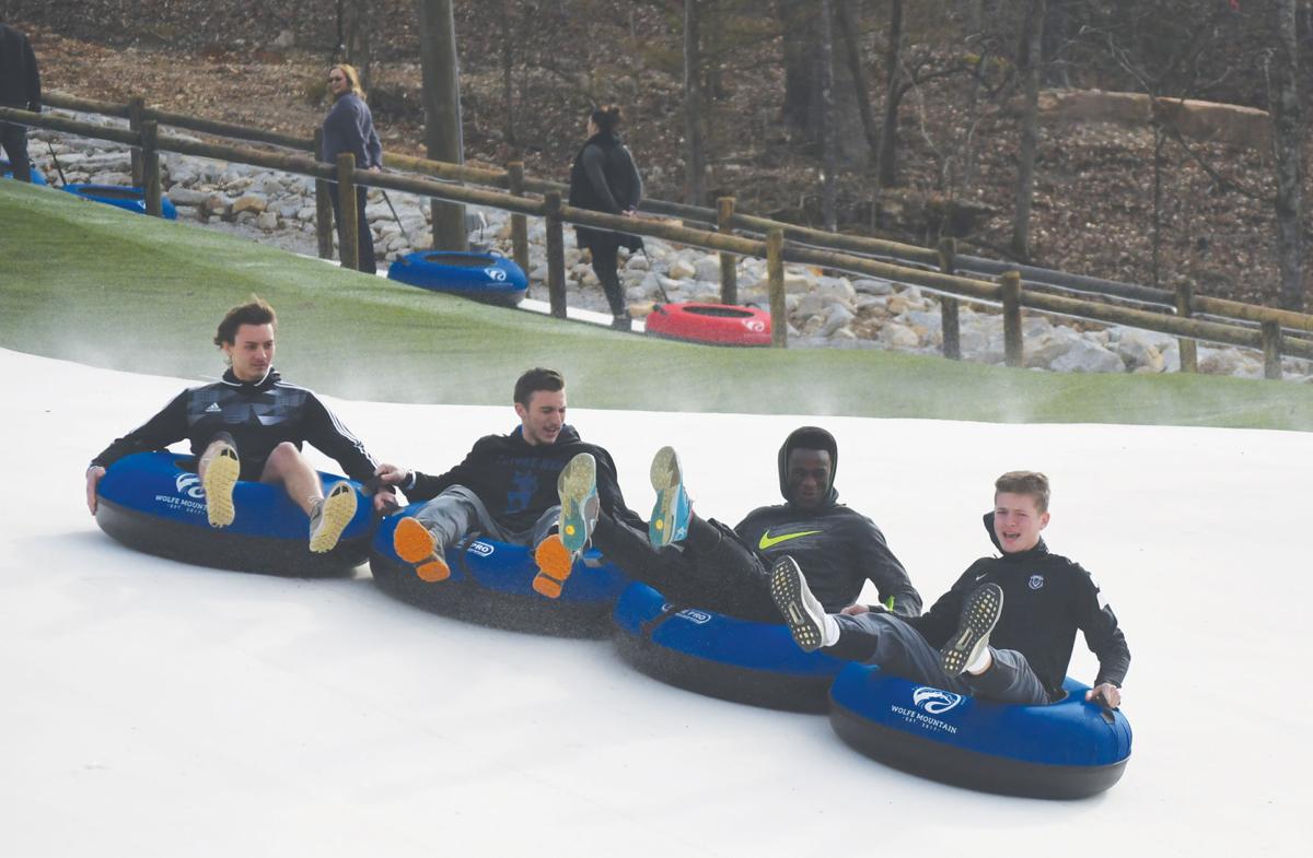 Let it snow, let it snow, let it SnowFlex SnowFlex Hill at Wolfe Mountain opens for business