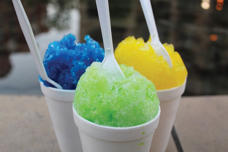 Snow Cones Vary In The Tri Lakes Area News Free Bransontrilakesnews Com