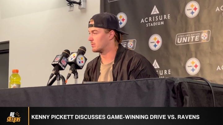 Steelers Kenny Pickett mounts game-winning drive vs Ravens