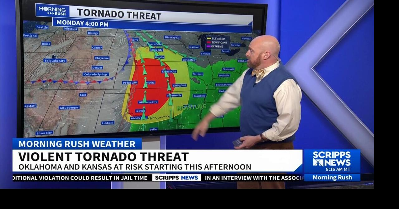 Forecasters issue rare 'high risk' warning for severe weather ahead of