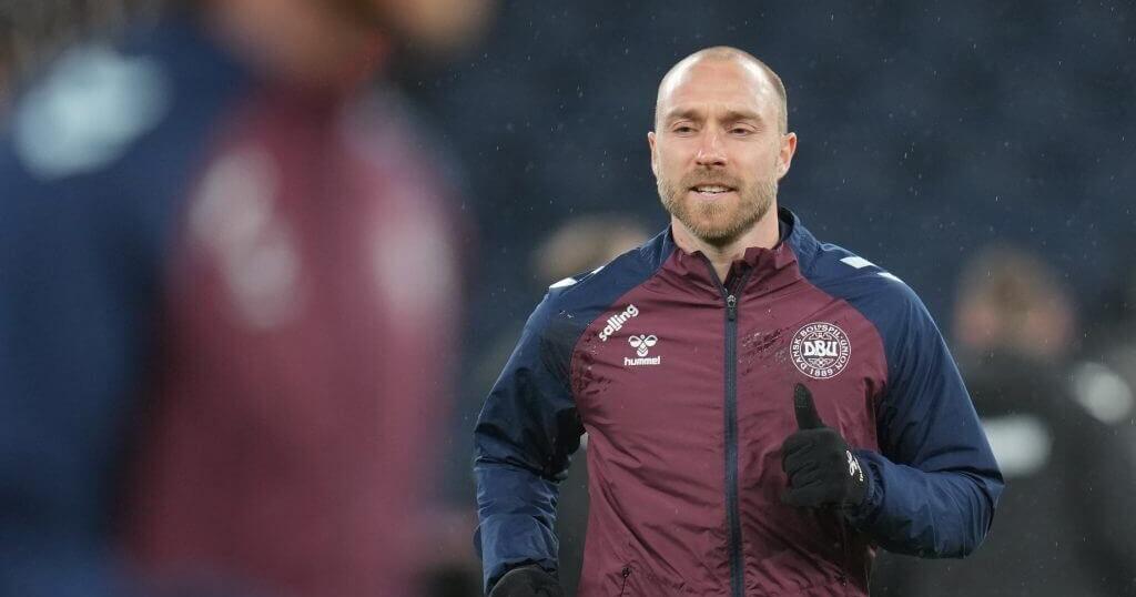 Christian Eriksen 'conscious' after collapsing on pitch - Denmark FA Colin Millar Jun 7, 2026 1 hr ago