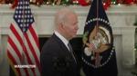 Biden says he caught a cold from his young grandson