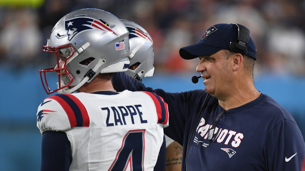 Patriots captain reacts to surprising Zappe decision