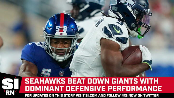 Seahawks stuff Giants, cruise to 24-3 win, Sports