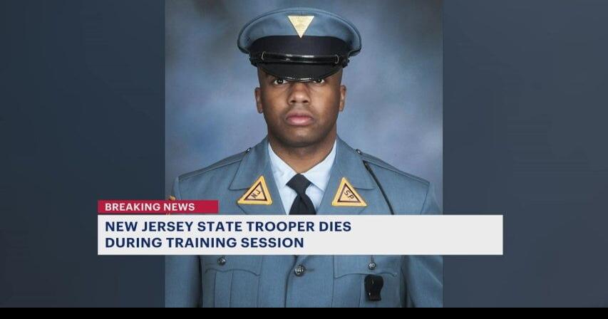 New Jersey state trooper dies in training incident