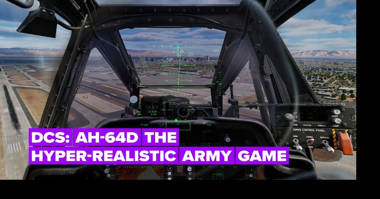 'DCS: AH-64D' The hyper-realistic army game