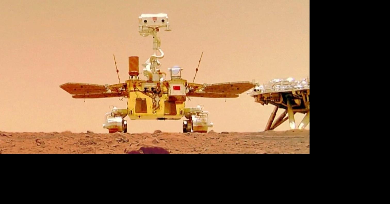 Chinese rover finds signs of underground water-made structures on Mars