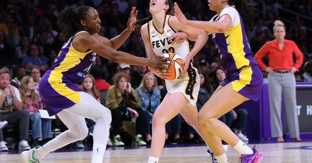 Caitlin Clark, Fever bounce back from tough opening-night loss to beat Sparks Sabreena Merchant May 14, 2026 9 hrs ago