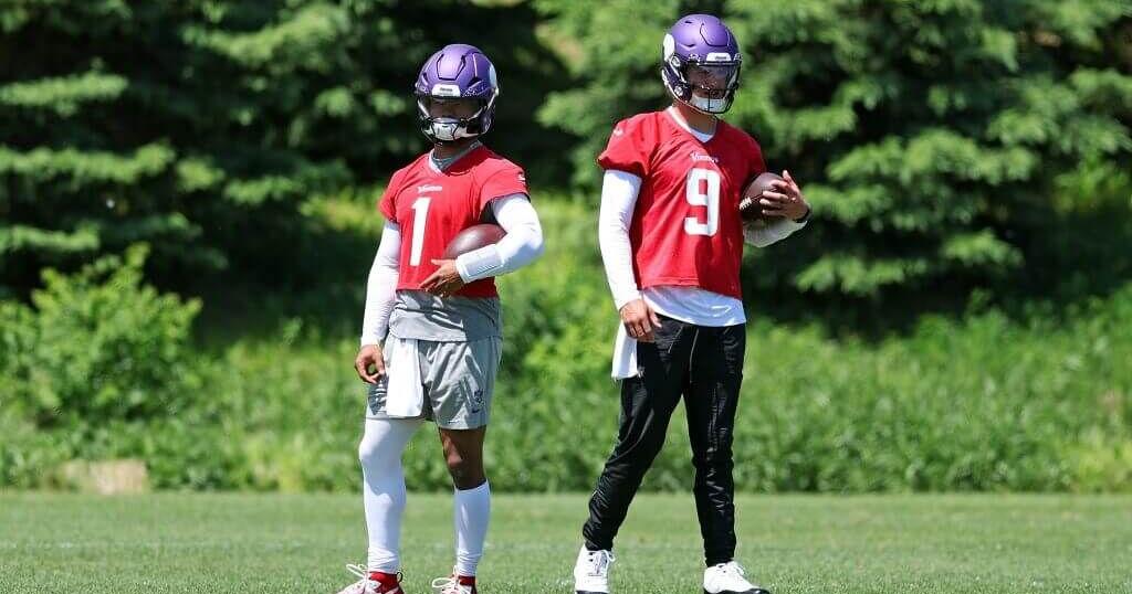 Kyler Murray-J.J. McCarthy QB competition feels manufactured as Vikings begin OTAs Alec Lewis May 27, 2026 53 mins ago
