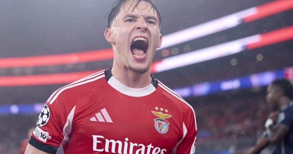 Newcastle working on deal for Benfica full-back Amar Dedic Chris Waugh and Mario Cortegana Aug 13, 2026 5 hrs ago