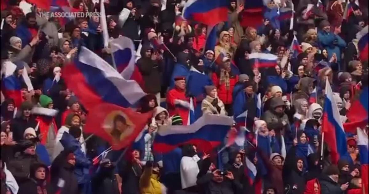 Putin Concert Putin at concert ahead of Defender of the Fatherland Day