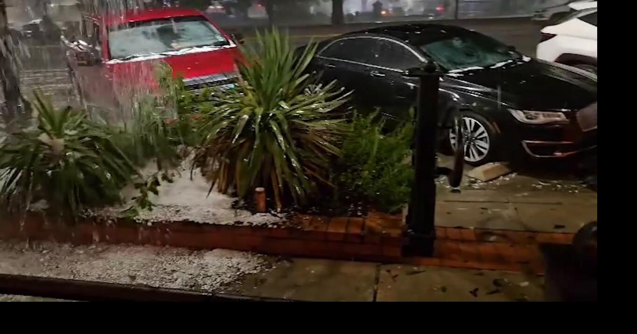 US: Severe Weather Brings Large Hail To Parts Of Texas 4