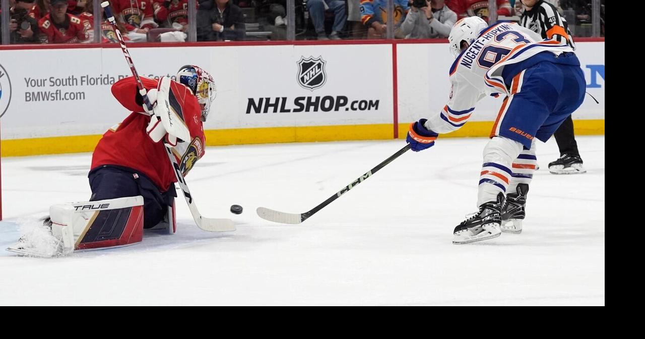 Panthers' Sergei Bobrovsky shuts out Oilers in Game 1 of Stanley Cup Final