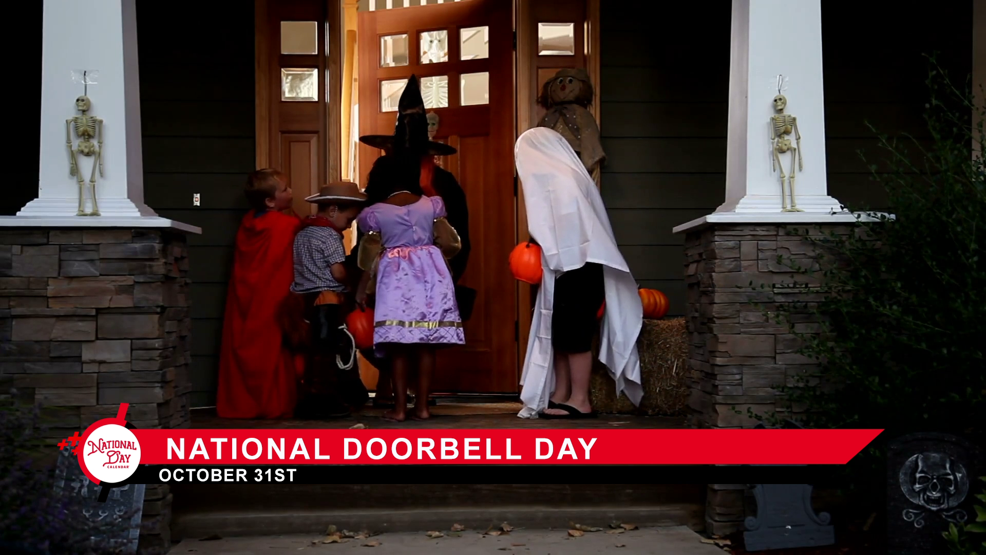 NATIONAL DOORBELL DAY - October 31 - National Day Calendar