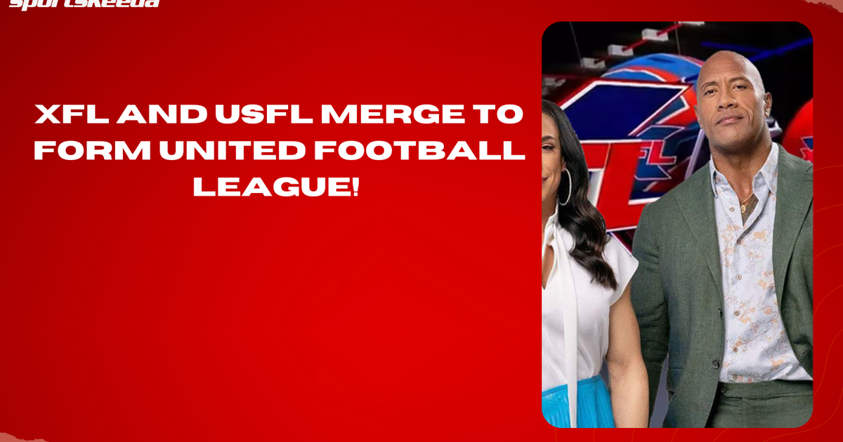 XFL and USFL Merge to Form United Football League! #XFL #USFL # ...