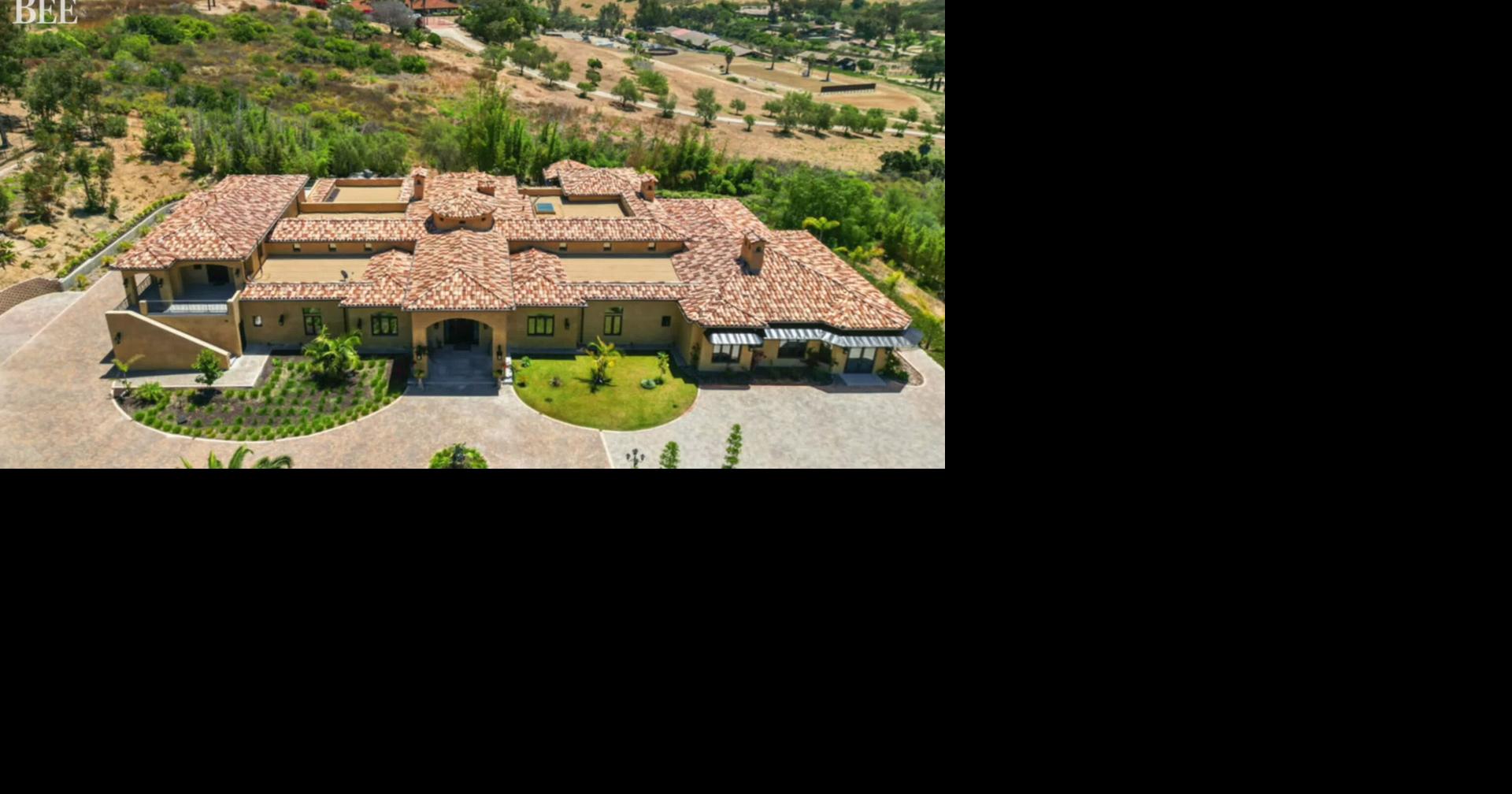 See overthetop luxury of mansion for sale in Southern California