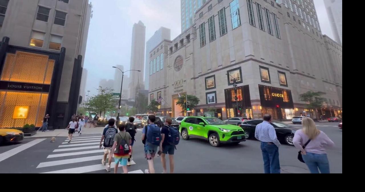 US: Dust Storm Sweeps Through Chicago Visibility Severely Reduced
