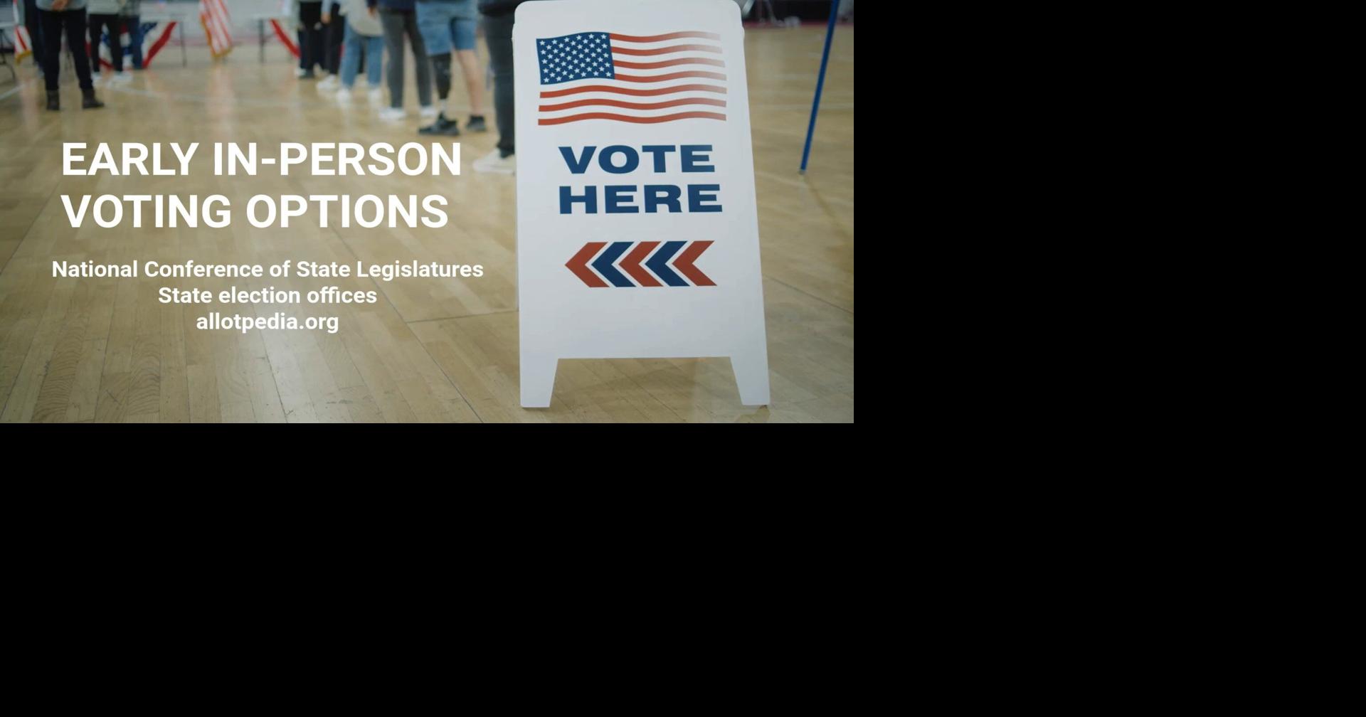 Early in-person voting options