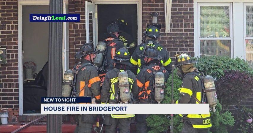 Bridgeport FD: Bridgeport house fire displaces 9 residents