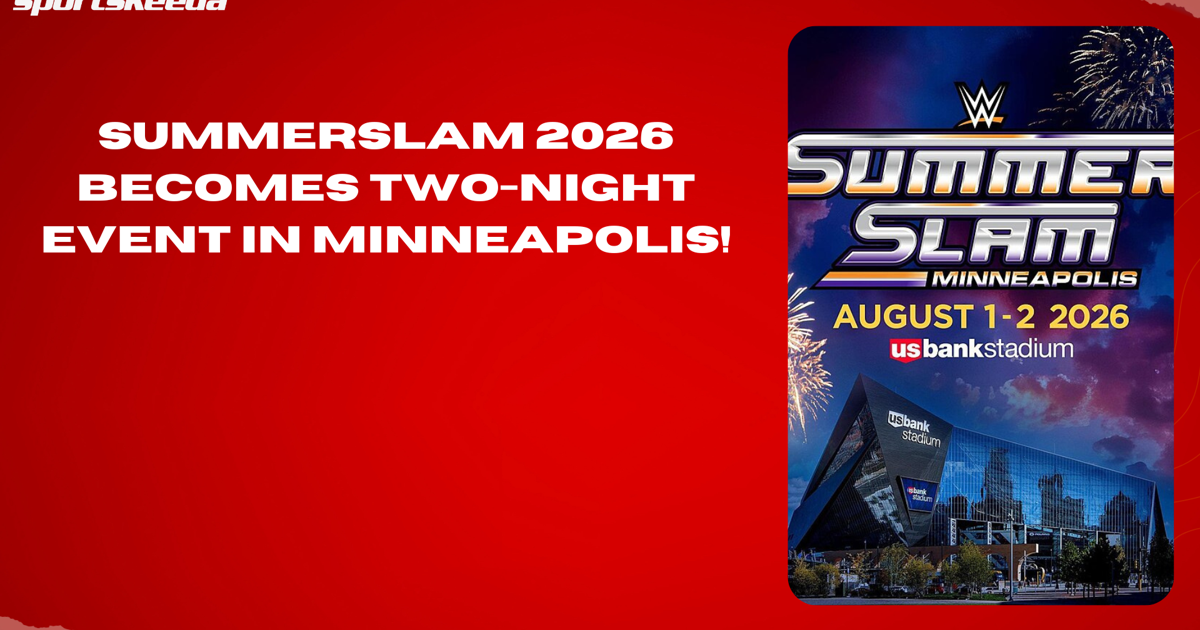 SummerSlam 2026 TwoNight Event in Minneapolis! WWE  SummerSlam 2026 TwoNight Event in Minneapolis! WWE