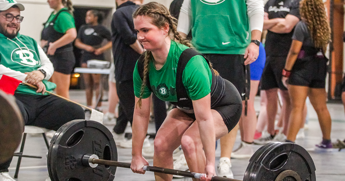 Cubette powerlifting team competes in second home meet