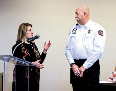 Introducing new fire chief
