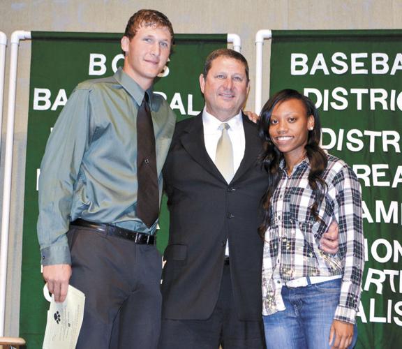 Darcus, Cross and Hill named athletes of the year at awards banquet