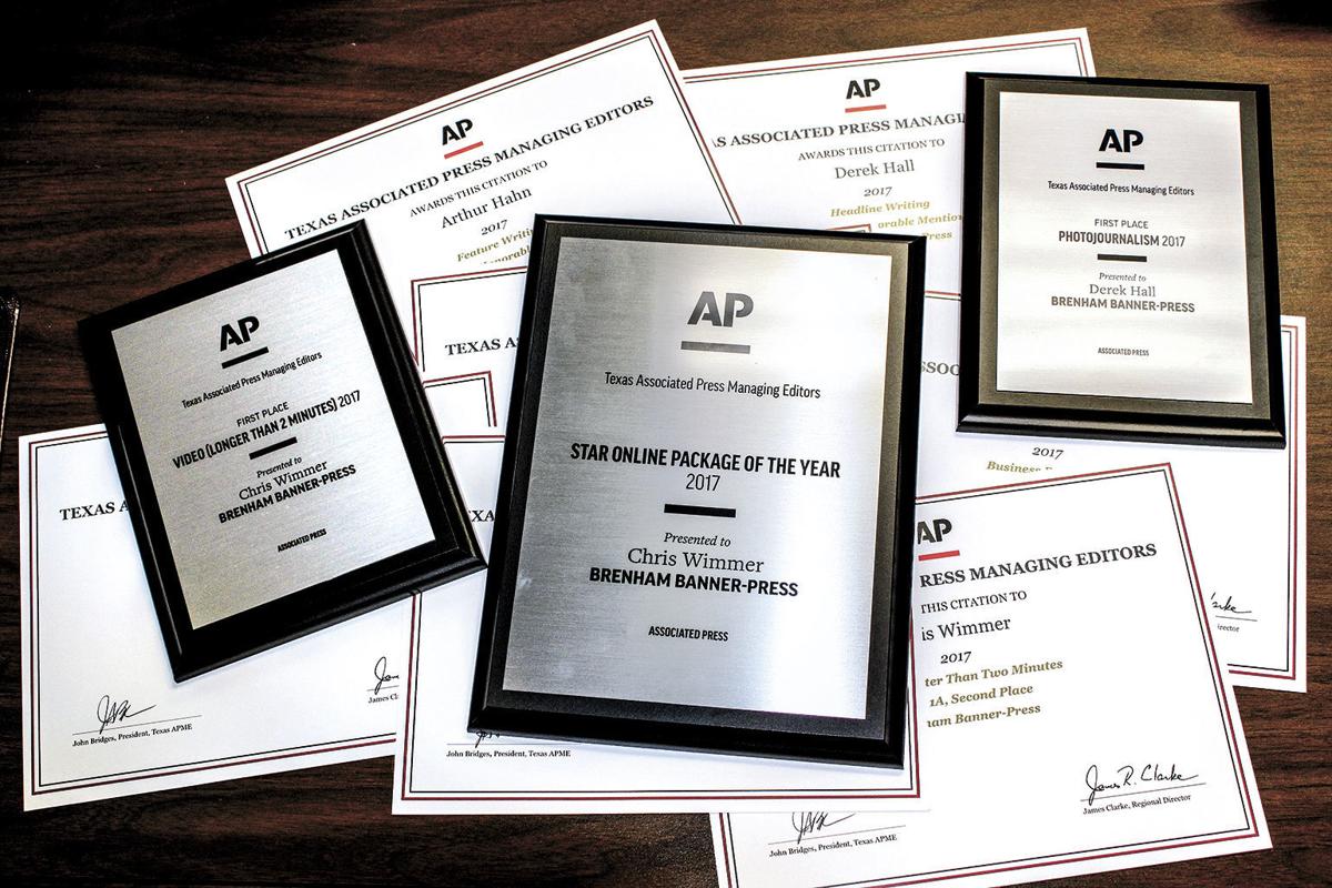 Banner Wins Apme Journalism Awards News Brenhambanner Com