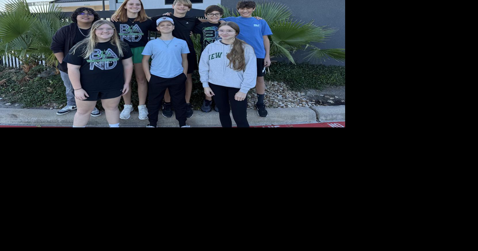 Brenham JH musicians earn spots in elite All-Region Band