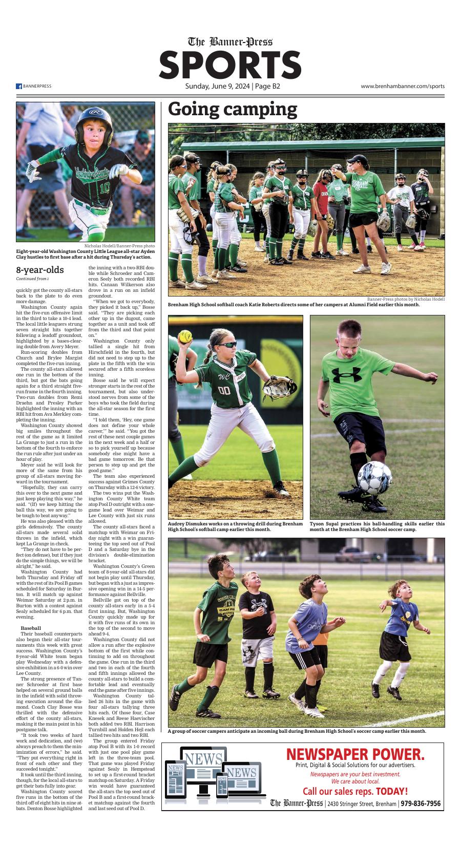 Page B02 | e-Edition | brenhambanner.com