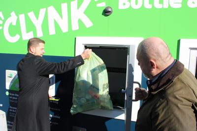 Redeeming Machine New CLYNK machine in Bristol makes redeeming bottles and cans easier ...