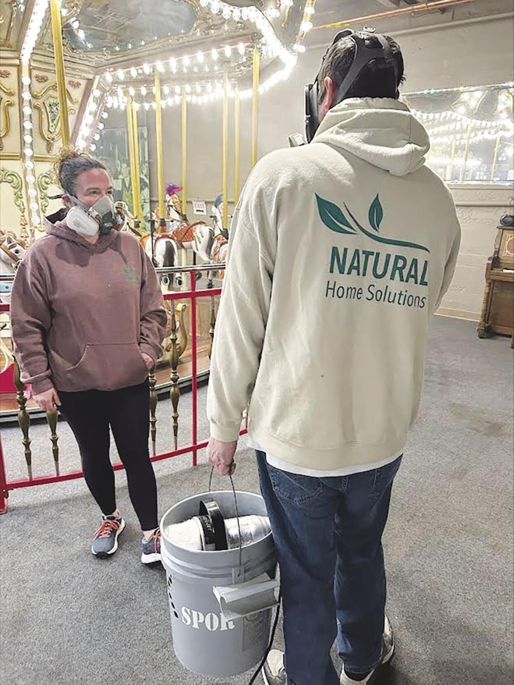 New England Carousel Museum gets cleaning Entertainment