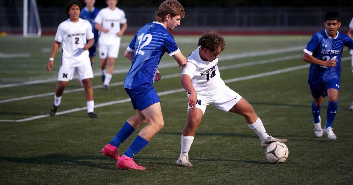 Plainville, Newington boys soccer battle to scoreless draw